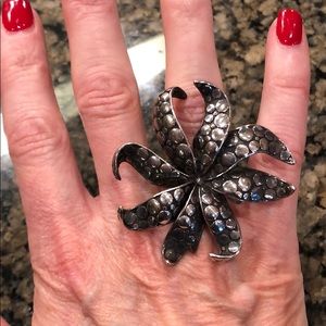 John Hardy Large Flower Ring